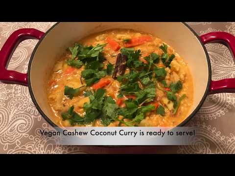 Vegan Cashew Coconut Curry