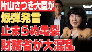 【衝撃】片山さつき財務大臣、電話取材で"激白"…「税制を正常に戻す」宣言の裏で、財務省が凍りついた本当の理由