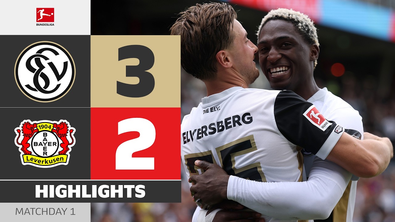 SHOCK In Game One! | SV ELVERSBERG - BAYER 04 LEVERKUSEN | Highlights | Matchday 1 – Bundesliga