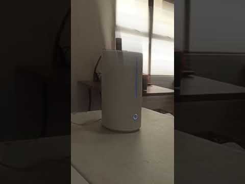 How do I add a smart scene to the Xiaomi Smart Antibacterial Humidifier?