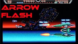 Arrow Flash on the Mega Drive / Genesis, playing badly.