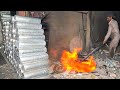Amazing Aluminum Recycling Process and Tour of a Bars Making Factory || factory process