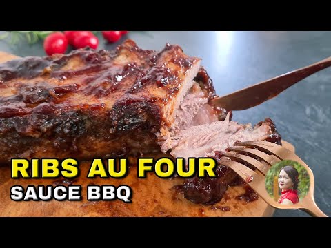 RIBS DE PORC AU FOUR : Avec une sauce BBQ maison !