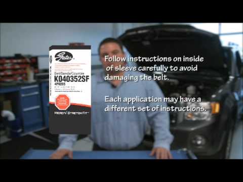 Micro V Stretch Fit belt - Gates Corporation