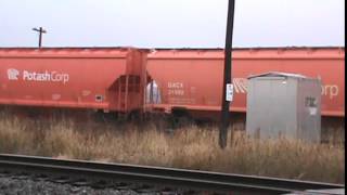 preview picture of video 'CN 8888  North Fond du Lac, WI 11-23-14'