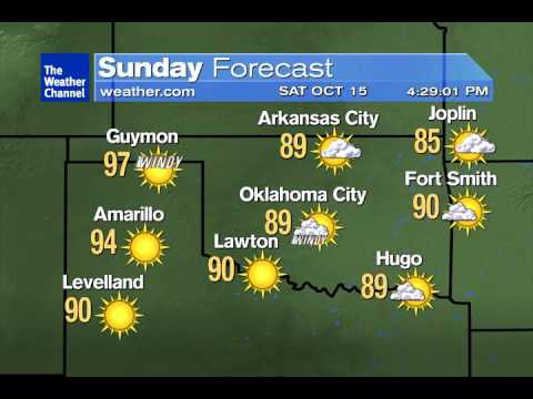 Custom WeatherStar XL 2: Oklahoma City, OK - 10/15/2016