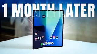 1 Month with the Samsung Galaxy Z Fold7!