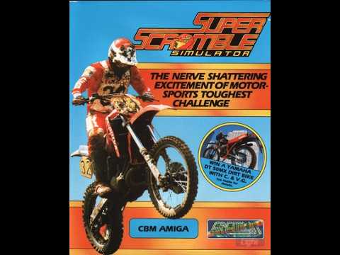 Amiga Floppy Disk Loader Gremlin Graphics Super Scamble Simulator 1989