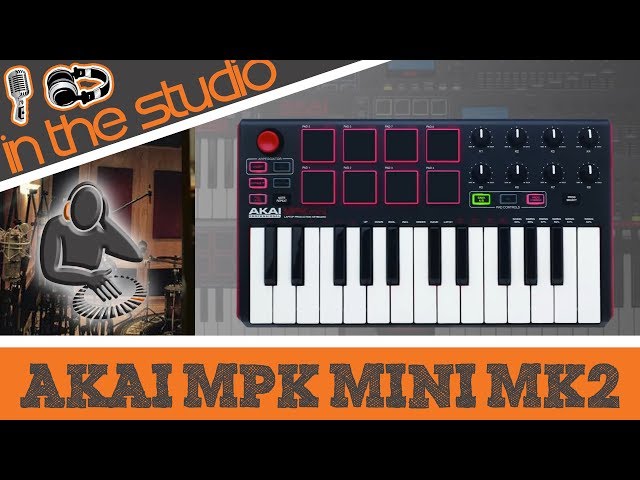 Video teaser per Akai MPK Mini MK2 - Laptop Production Keyboard and Controller