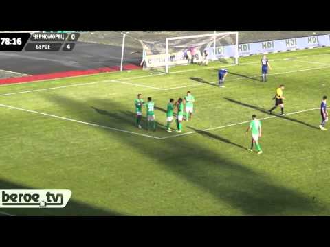 Черноморец - Берое (0:5 Самир Аясс 79′)