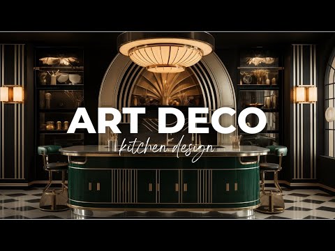 Art Deco Kitchen Ideas: Designing Your Paradise with Elegance, Aesthetics, Utility