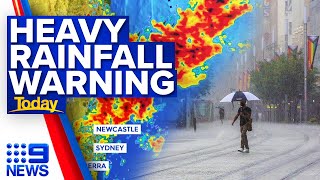 Queensland and NSW smashed by torrential rain | 9 News Australia