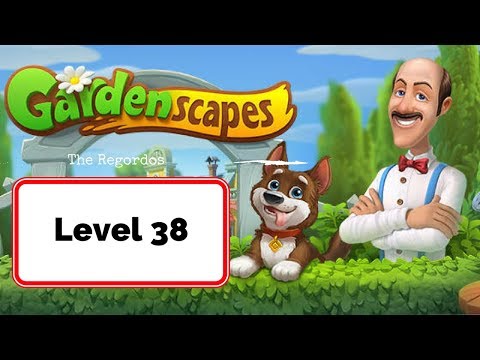 Gardenscapes Level 38 - No Boosters