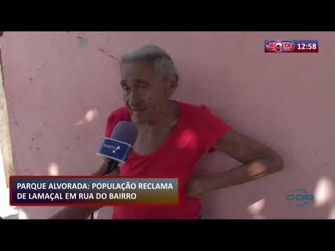 ROTA DO DIA (28.10) Populacão reclama de lamaçal no bairro Parque Alvorada
