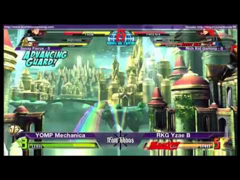 Tourneyplay March MvC3 Teams - Sassy Fierce vs Rich Kid Gaming