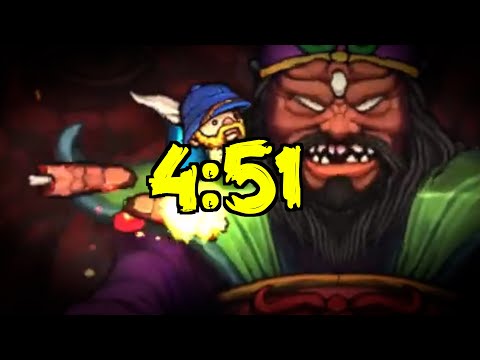 Spelunky No Teleporter Max Hell% Speedrun 4:51