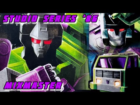 Basically Great! Transformers Studio Series ‘86 Voyager class Mixmaster 4K video review