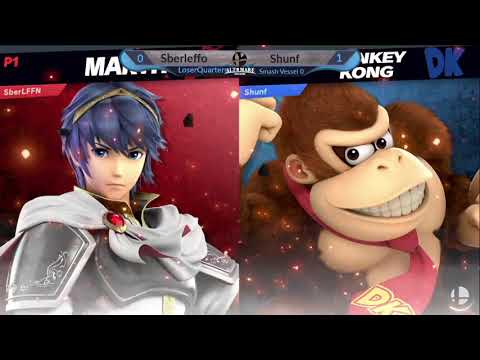 Smash Vessel 0 - Sberleffo (Marth) Vs Shunf (Donkey Kong: Il Santino) - Losers Round 6