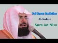 Full Quran Recitation By Sheikh Sudais | Sura An Nisa