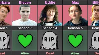 Download lagu Stranger Things Character Dead or Alive _ Season 1 to 5(1080P_HD) mp3