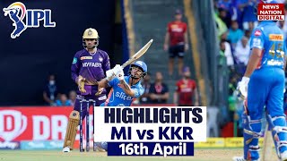 MI vs KKR Full Match Highlights: Mumbai vs Kolkata Highlights | Today Match Highlight
