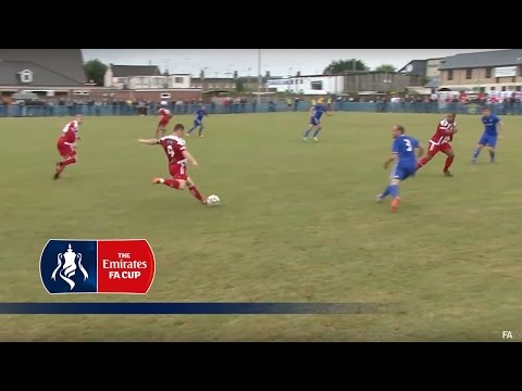 Stourbridge score 50-yard Beckham-esque goal in Emirates FA Cup | Goals & Highlights
