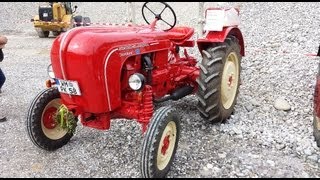 preview picture of video 'Vintage Tractor & Motorcycle Parade Of Sindelsdorf, Germany'