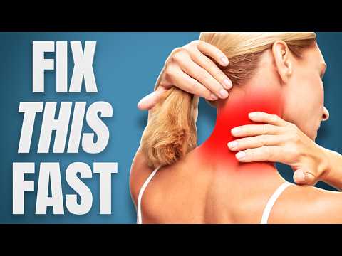 How To Fix A Stiff Neck FAST (At Home)