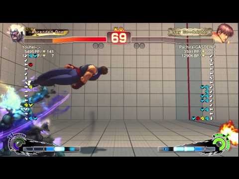 Youhei-_- (Oni) vs. SAUZA971 (Ibuki), dorakichi (Cody), Guy, Akuma - SSF4 AE 2012