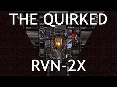The Quirked - Raven RVN-2X - Triple Large Lasers - Mechwarrior Online 2021
