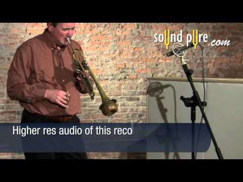 How to Record Jazz Trumpet with the Lauten Audio Torch ST-221s