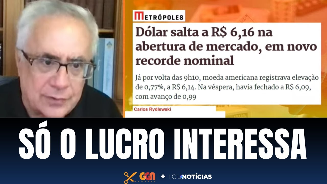 DÓLAR BATE SUA MÁXIMA HISTÓRICA | LUIS NASSIF NO ICL NOTÍCIAS