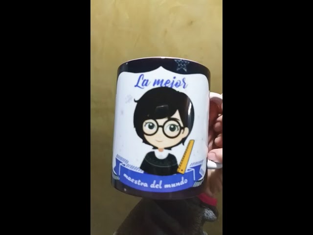 Vídeo relacionado con MUGFFINS regalo profesora divertida | regalo profesor divertido | taza profe Profe porque quien moldea el futuro era demasiado largo en Español 330 Ml | cerámica resistente | Infantil v4