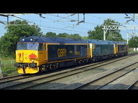 TRIPLE!!!! class 50's  'This Time it's Personal', Acton Bridge & Dutton Viaduct, 5th September 2021