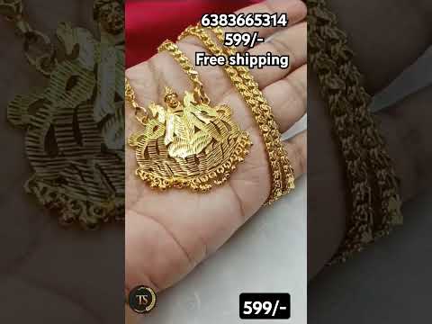 Gold plated dollars chain....... #trending #chain #ajith