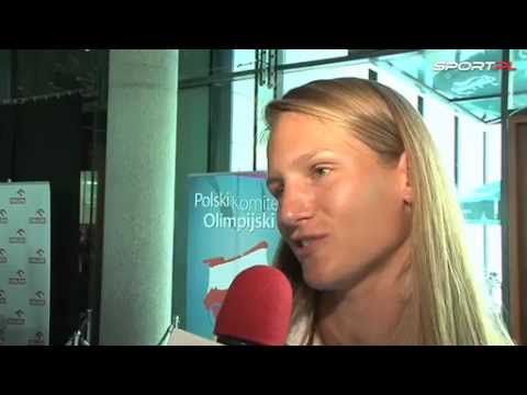 Londyn 2012. Julia Michalska cieszy się, że na tych igrzyskach nie płynie sama