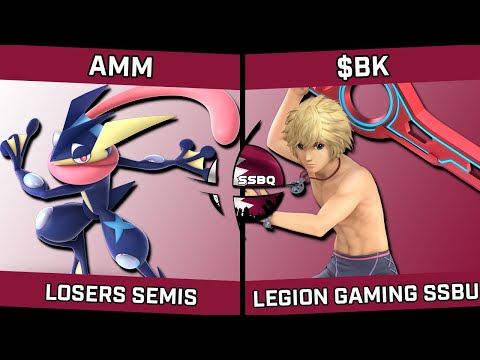 AMM (Greninja) vs $BK (Shulk) - Legion Gaming: SSBU Opener