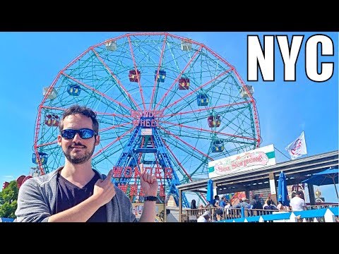 Coney Island, Brooklyn - NYC's MOST FAMOUS Beach & Boardwalk ! (Things To Do & Eat)