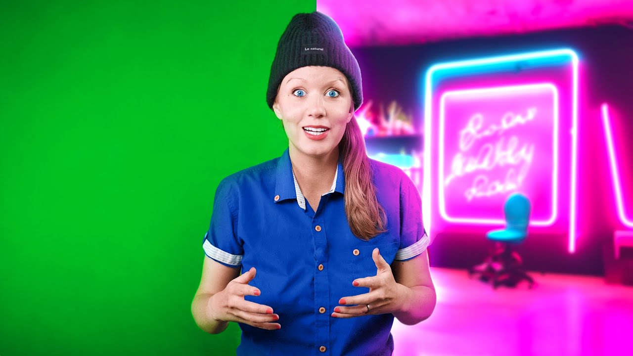 AI Video Backgrounds - Green Screen Replacement