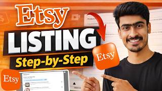 Etsy Listing With SEO Step by Step (2026) | Complete Beginner Guide to