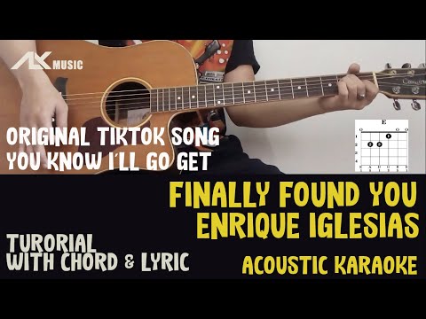 Finally Found You - Enrique Iglesias