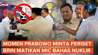 Download lagu [FULL] The Moment Prabowo Asks for the Microphone to be Turned Off While a BRIN Researcher Explai... mp3