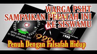 Download lagu KATA BIJAK PSHT NGANJUK | SAMPAIKAN PEPATAH INI KE SISWA PSHT mp3