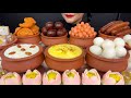 ASMR EATING RASGULLA RASMALAI LONG JAMUN KHEER CHANDRAKALA KALAJAMUN