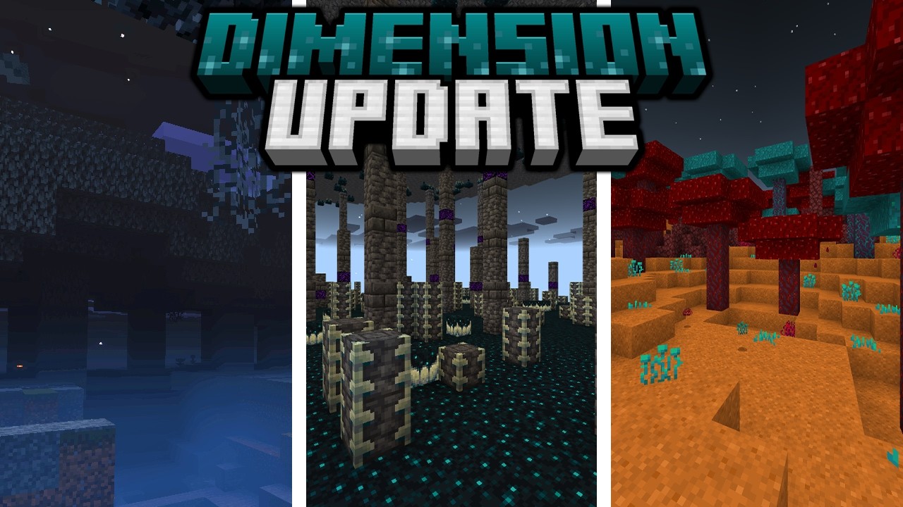 Custom Dimensions Will Change Minecraft Bedrock FOREVER… Here’s Why!