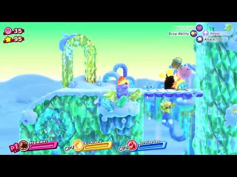 Kirby Star Allies: Gameplay Walkthrough | Echo's Edge
