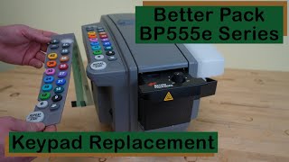 BP555eS - Replacing the Keypad (Part # E55500301)