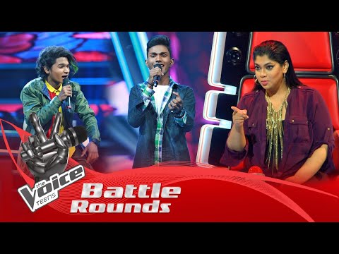 The Battles : Sithum  V Madugee | Tiken Tika ( ටිකෙන් ටික ) | The Voice Teens Sri Lanka