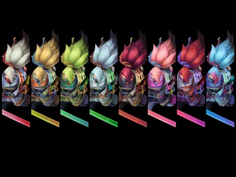 All Inkshadow Yasuo Chromas - League of Legends
