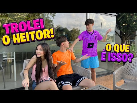 Tit for tat doesn't hurt... I trolled Heitor 😅